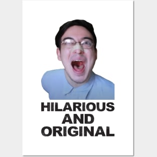 Hilarious and original - Filthy frank - color - black Posters and Art